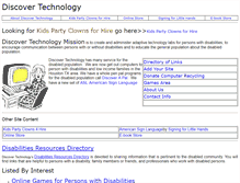 Tablet Screenshot of discovertechnology.com